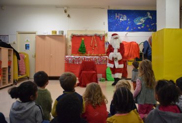 PÈRE NOËL DANS LES ÉCOLES ET ACCUEILS DE LOISIRS